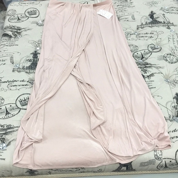 🎁 Free People Smoke & Mirrors Faux Wrap Skirt - Picture 3 of 12